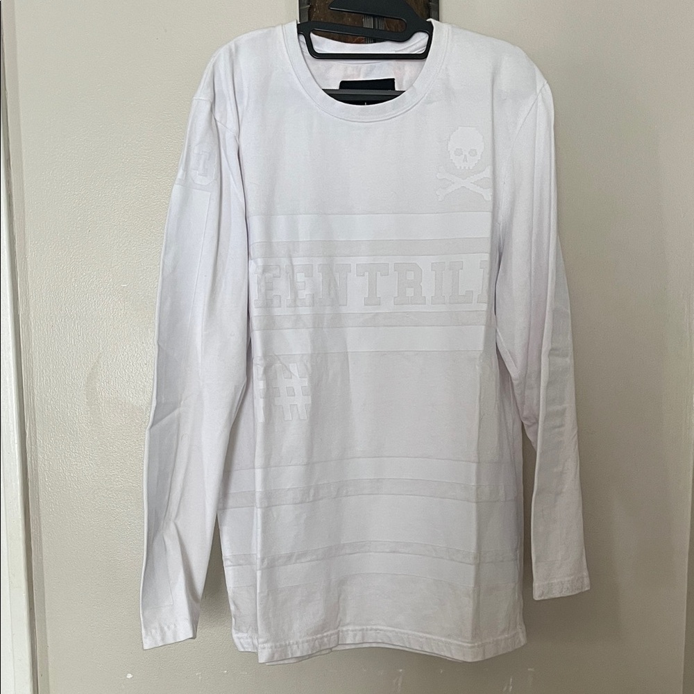 Been Trill White Long Sleeve Men's Shirt